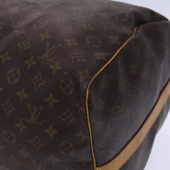 LOUIS VUITTON Monogram Keepall Bandouliere 60 Boston Bag M41412 LV Auth BD227 - Picture 5 of 16
